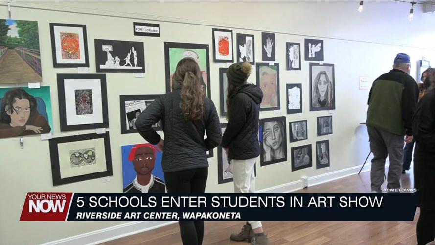 Riverside Art Center awards ribbons for TSC High School Exhibit