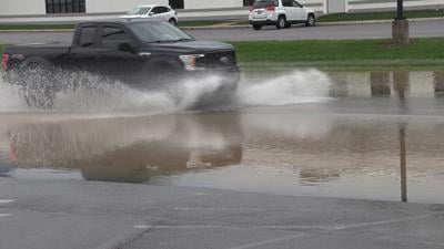 High water reported Friday morning on roads throughout Allen County