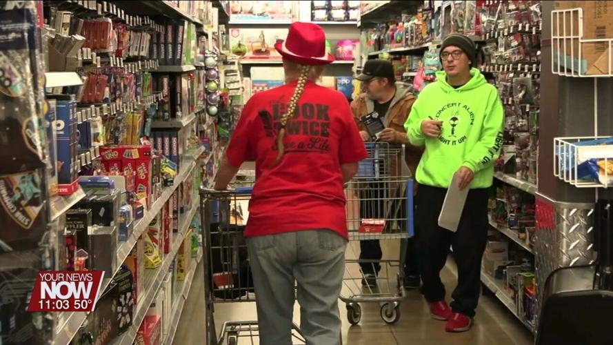 ABATE of Ohio shops for this year's Christmas presents for kids in need