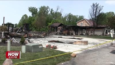 UPDATE: Fire destroys two homes on Indian Lake, damages 2 others; wind blamed for spread