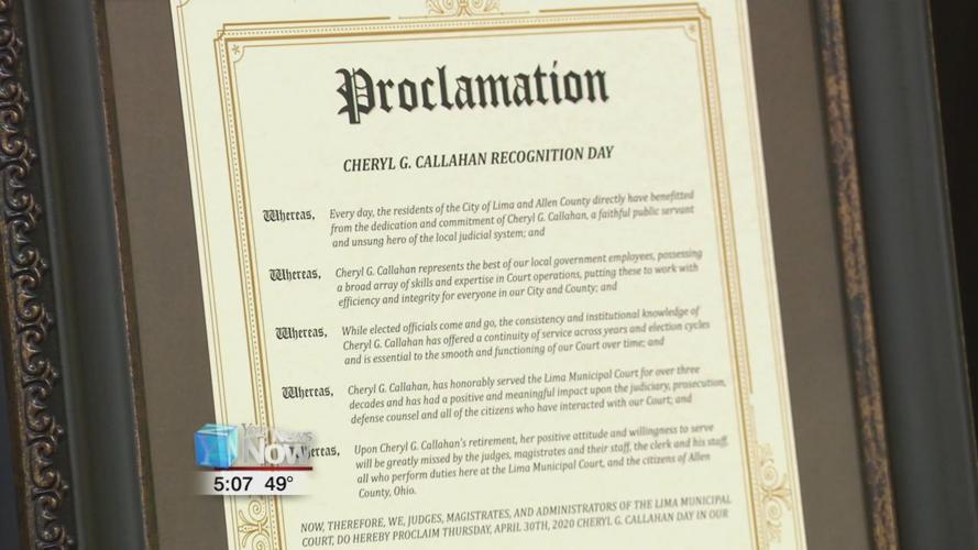 Family friends and coworkers celebrate retirement of long time Lima