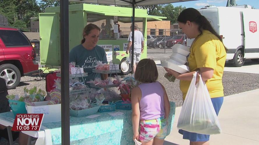 Delphos Farmers' Market opening day