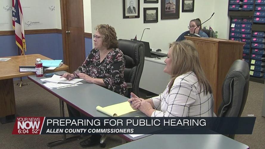 Allen County Commissioners prepare for Senate Bill 52 public hearing