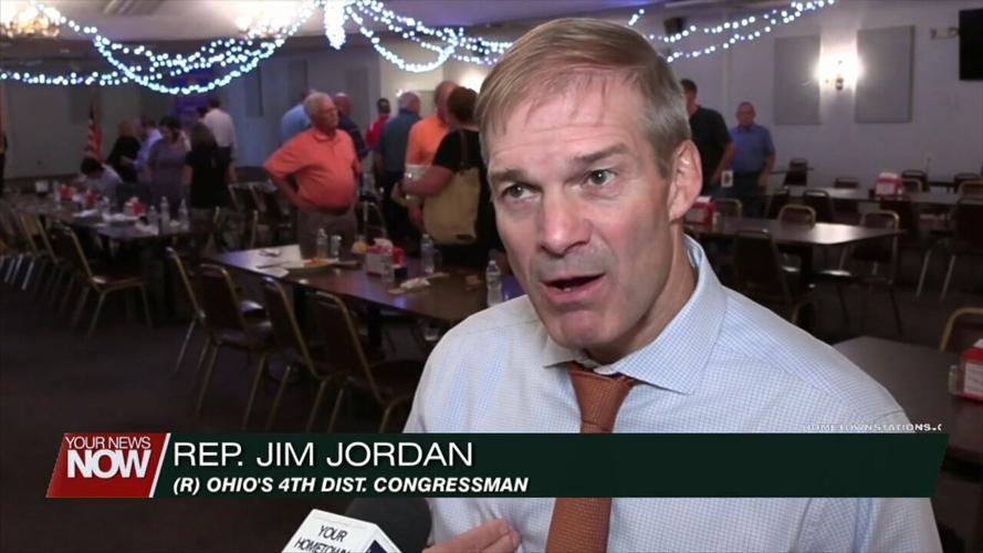 Congressman Jim Jordan speaks to Wapakoneta Rotarians