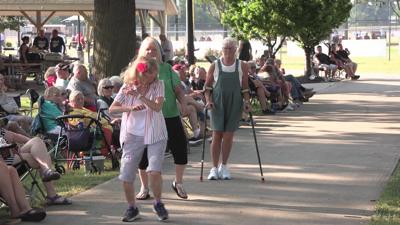 Delphos community grooves to Music in the Park