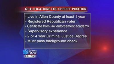 Deadline to Apply for Unexpired Term of Former Sheriff Sam Crish has Arrived