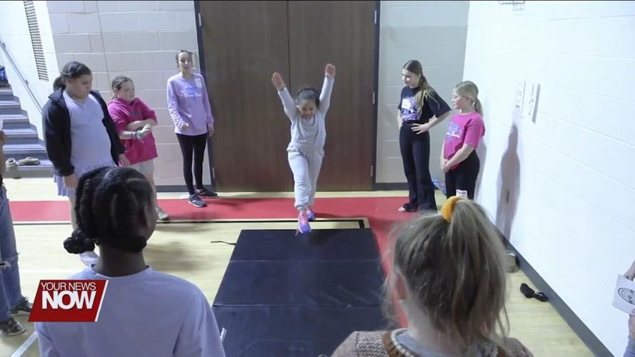 A Step Above Dance Studio visits Perry to show students various forms of dance