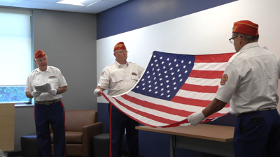 Marine Corps League teaches flag etiquette ahead of Flag Day
