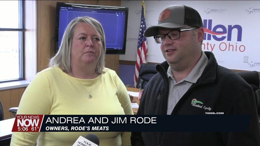 Allen County Commissioners approve a tax abatement for Rode's Meats