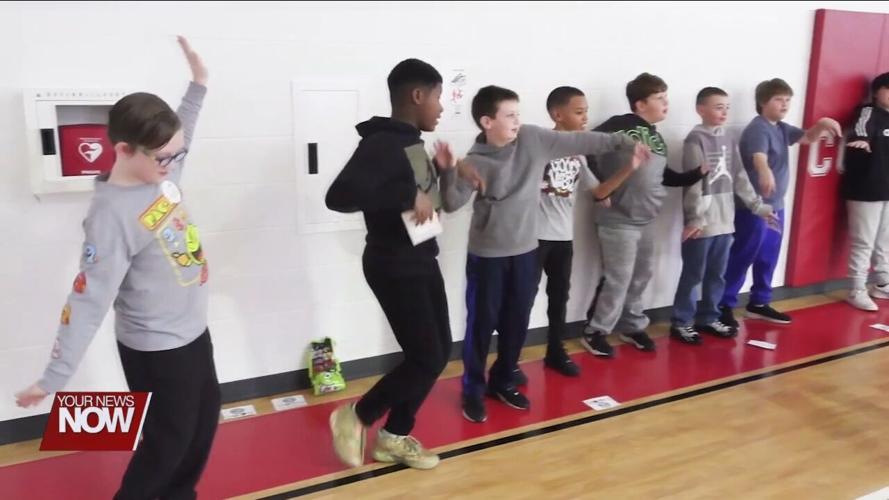 A Step Above Dance Studio visits Perry to show students various forms of dance