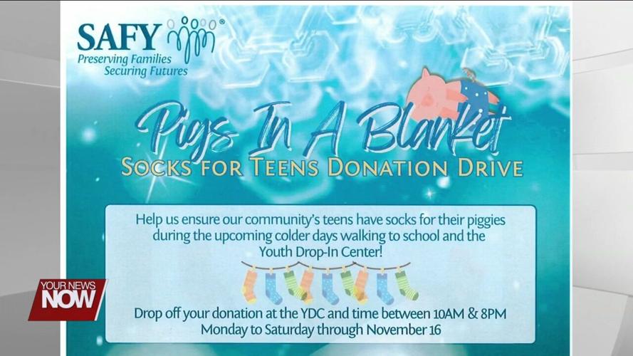 SAFY Youth Drop-In Center asking for donations of socks to benefit local teens