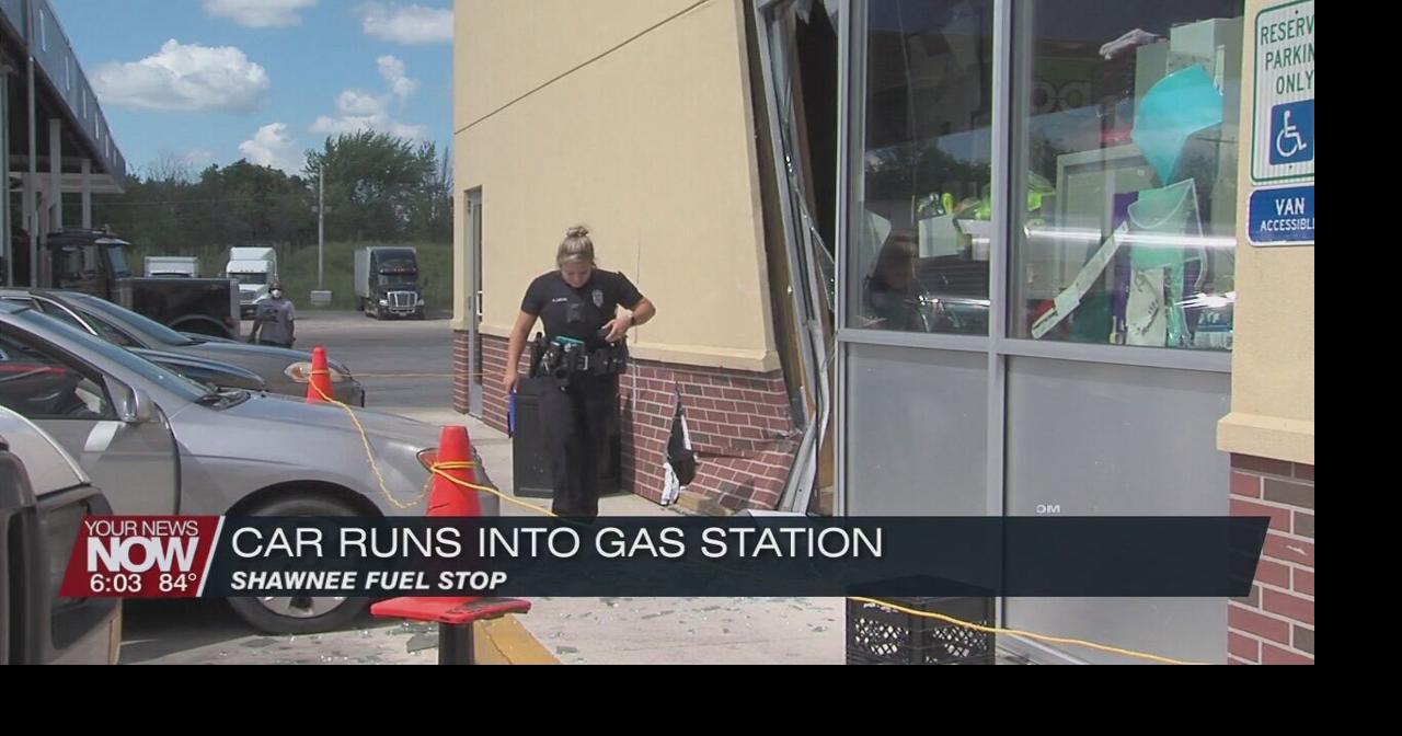 No injuries from car crash into Shawnee Township gas station News