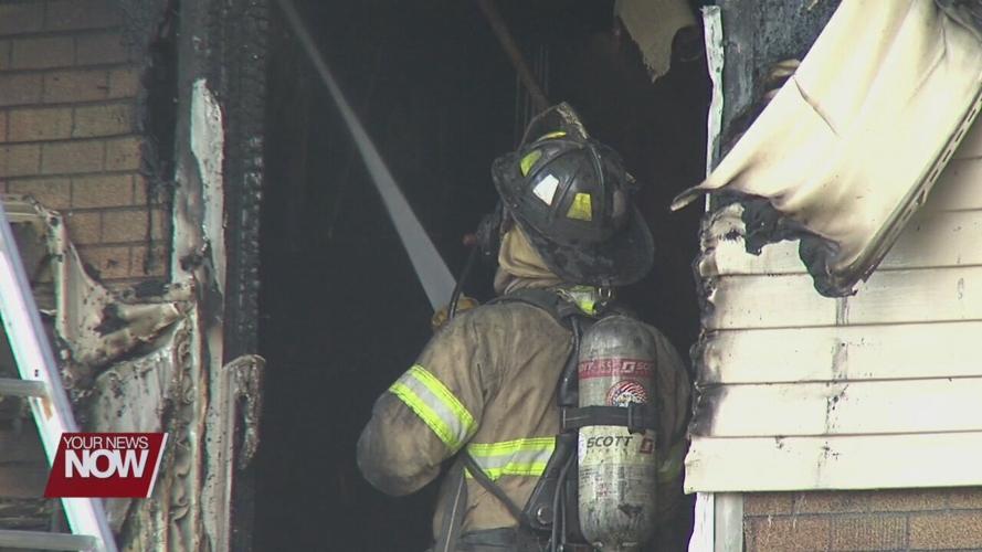 Two alarm fire destroys Lima home Tuesday morning