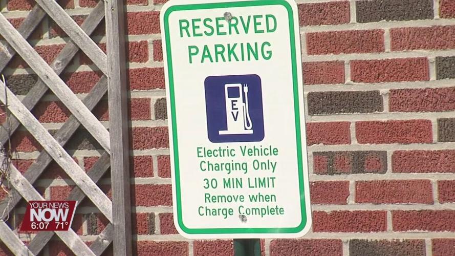 celebrates opening of the city's first EV charger News