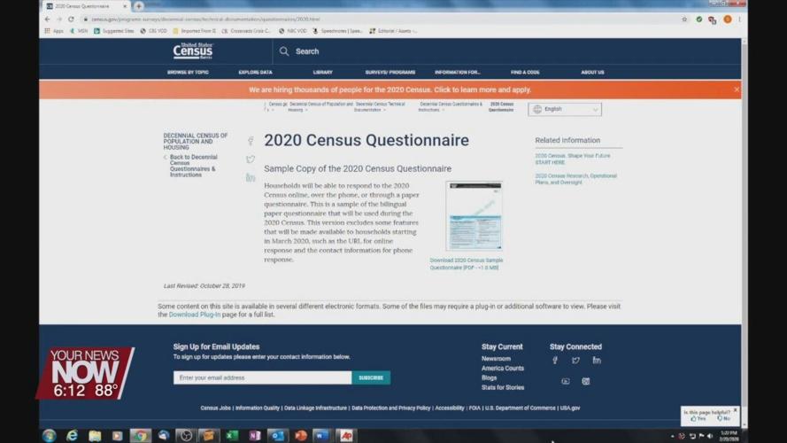 Census workers to be at Lima Public Library to help those still Needing to complete census