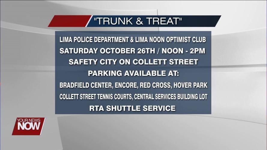 LPD and Lima Noon Optimists putting together huge Trunk and Treat event at Safety City
