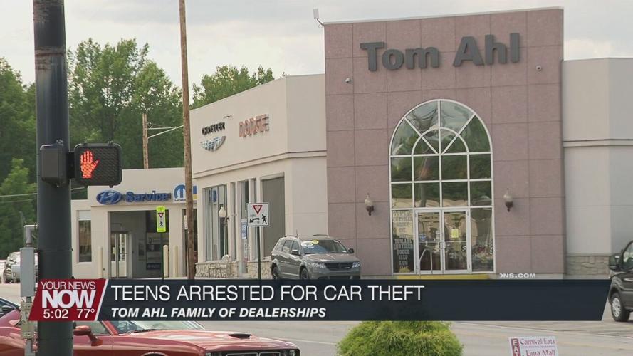 Two teens steal cars from a dealership, get caught through a traffic stop