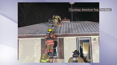 Early morning attic insulation fire contained with mutual aid response