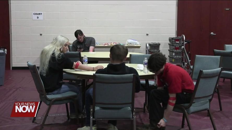 Vantage Career Center students lend an arm for United Way Day of Caring