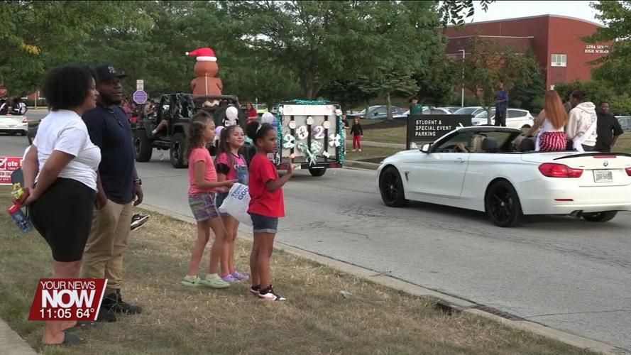 Lima City Schools community rallies ahead of homecoming game with first-ever parade downtown