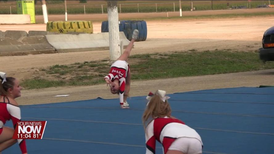 Region's cheer squads show Allen County Fairgoers what they're made of