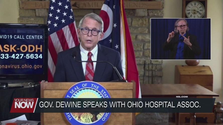 Gov. DeWine and medical professionals give Ohio hospital update