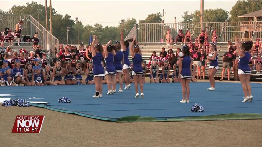 Region's cheer squads show Allen County Fairgoers what they're made of
