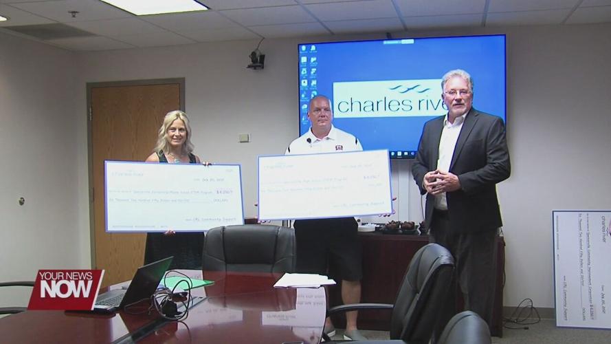 Charles River Laboratories give $25,000 to local organizations