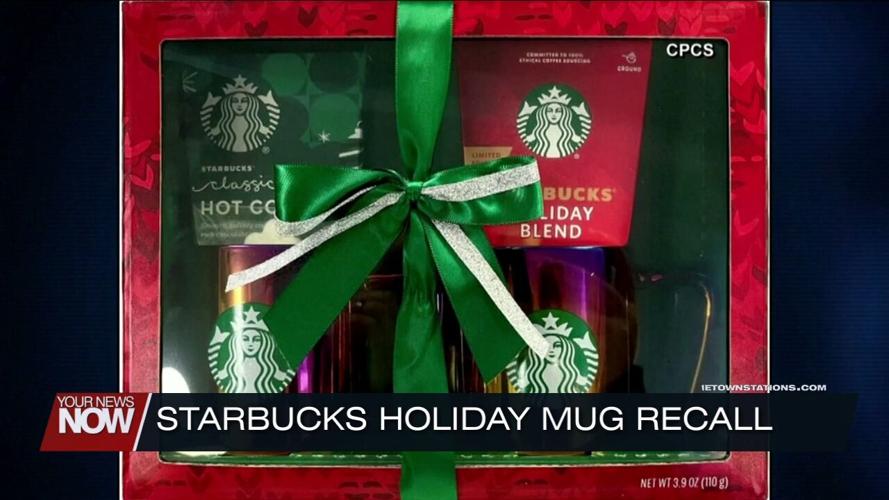 Recall issued for Starbucks-branded mugs due to burn and laceration risk