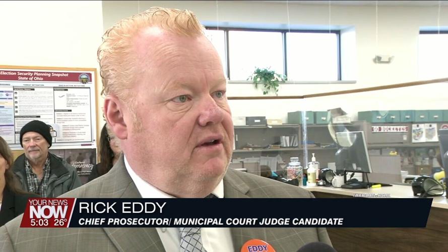 Chief Prosecutor Rick Eddy announces his run for Lima Municipal Court