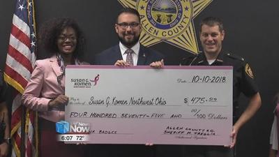 Allen Co. Sheriff's Office makes donation to Susan G. Komen Foundation