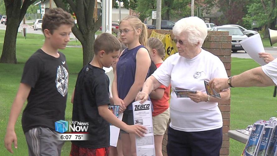 Elida 4th graders rewarded for researching water conservation by Bent Finger Foundation 2.jpg