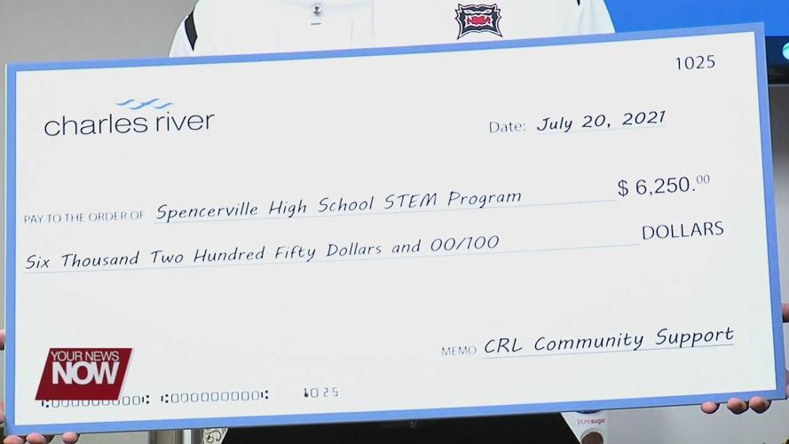 Charles River Laboratories give $25,000 to local organizations