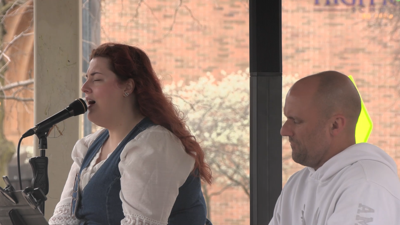 Local Lima church shares Good Friday message to spread faith in Lima Town Square