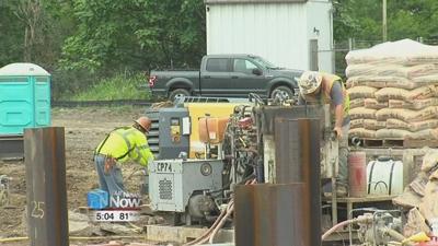 Underground tank project on time