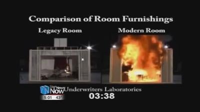 UL study shows residential fires are more dangerous in modern homes