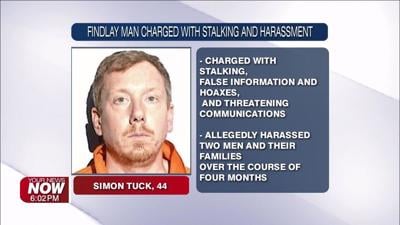 Findlay man charged with stalking, false information for allegedly harassing multiple people