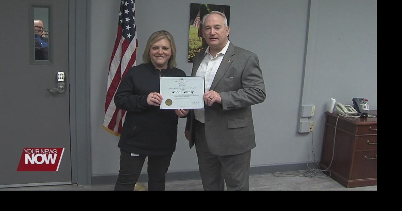 Allen County Auditor's Office receives clean audit award for the third