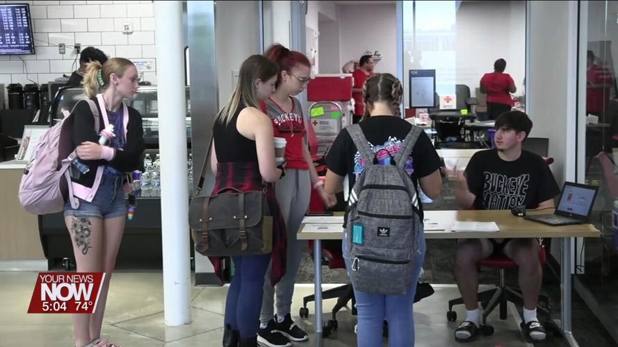 Ohio State Lima teams up with the American Red Cross for a blood drive