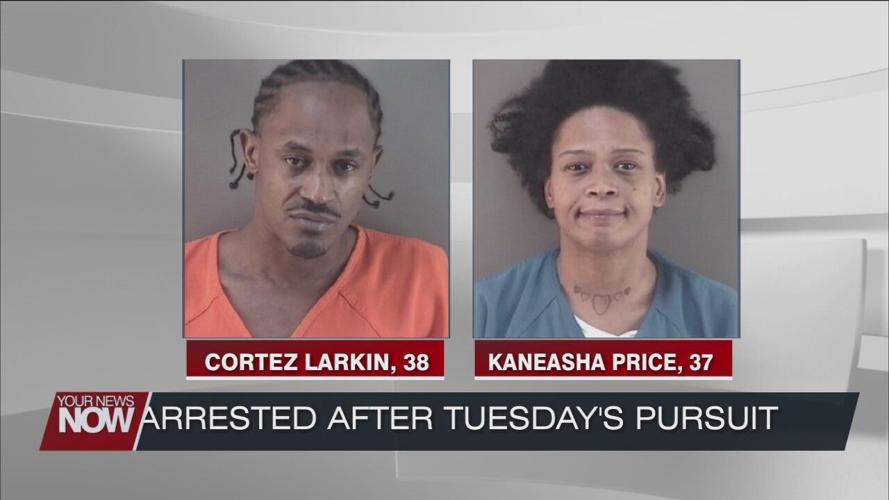 Two people from Columbus arrested after I-75 chase