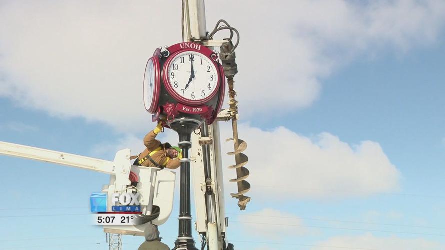 New clock tower signifies centennial celebration at UNOH