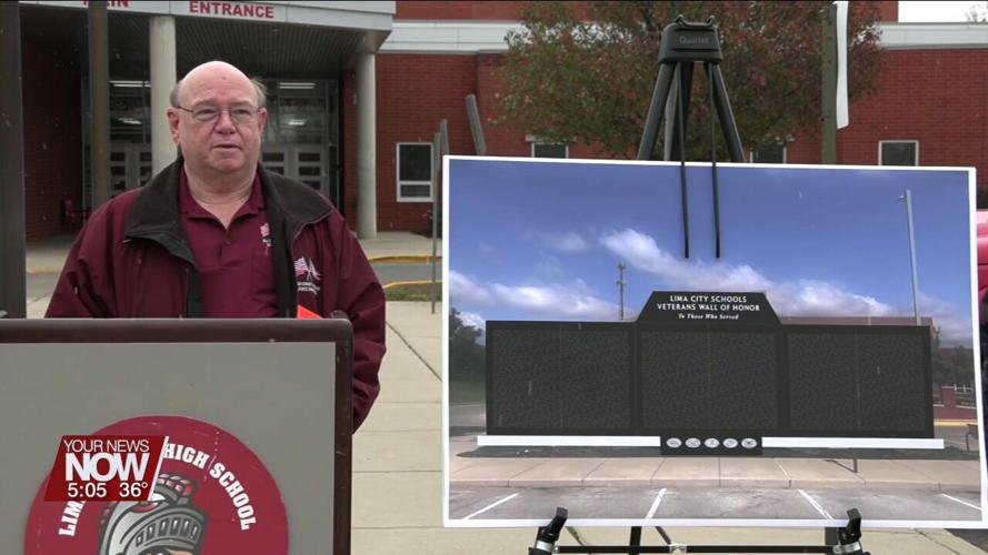 Veterans Honor Wall planned for construction in front of Lima Senior High School