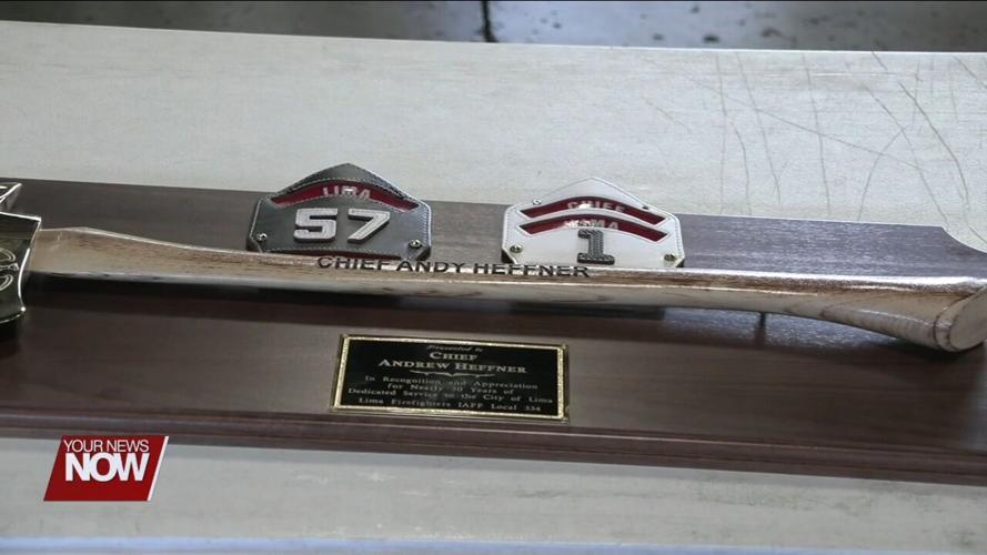 Lima Fire Chief Andy Heffner retires after 29 ½ years of service