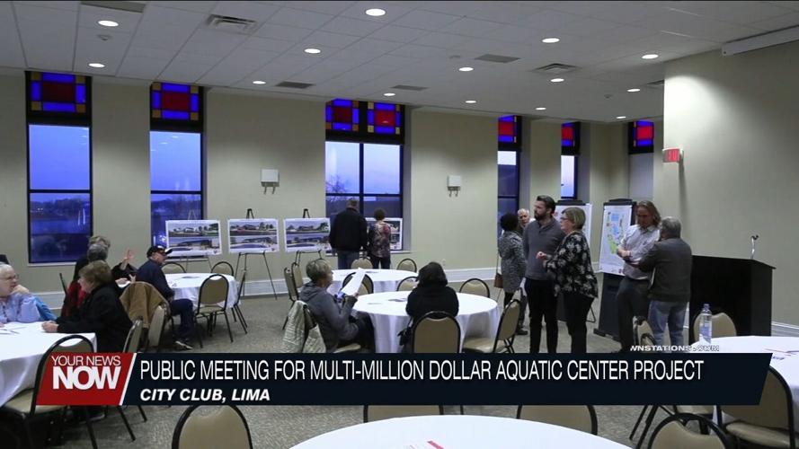 City Officials Unveils Designs for Multi-Million Dollar Lima Community Aquatic Center at Public Meeting Tuesday Evening