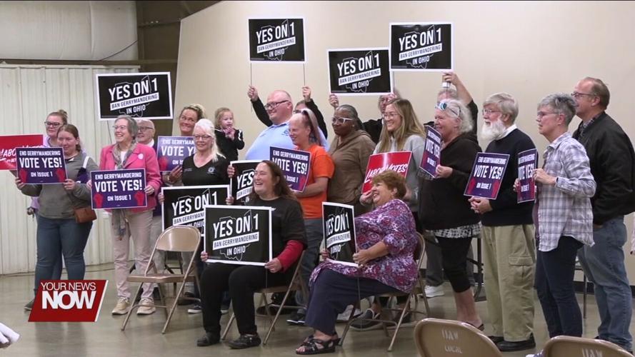 We Are Ohio and Union Strong advocating for State Issue 1 in Lima