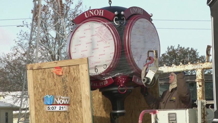 New clock tower signifies centennial celebration at UNOH