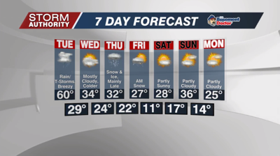 7 Day Forecast