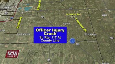 Ohio State Highway Patrol trooper involved in crash on State Route 117