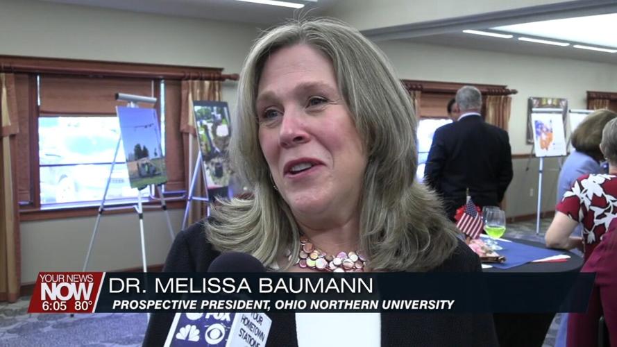 Ohio Northern University's prospective president makes first public appearance
