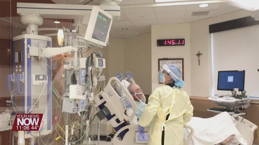 National Guard arrives at St. Rita's to help with staff shortages and increased patient load